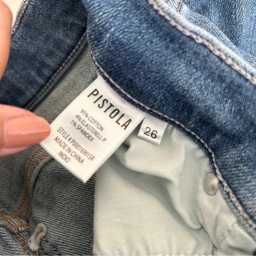 Pistola Cropped Slim Fit Jeans - Picture 10 of 10